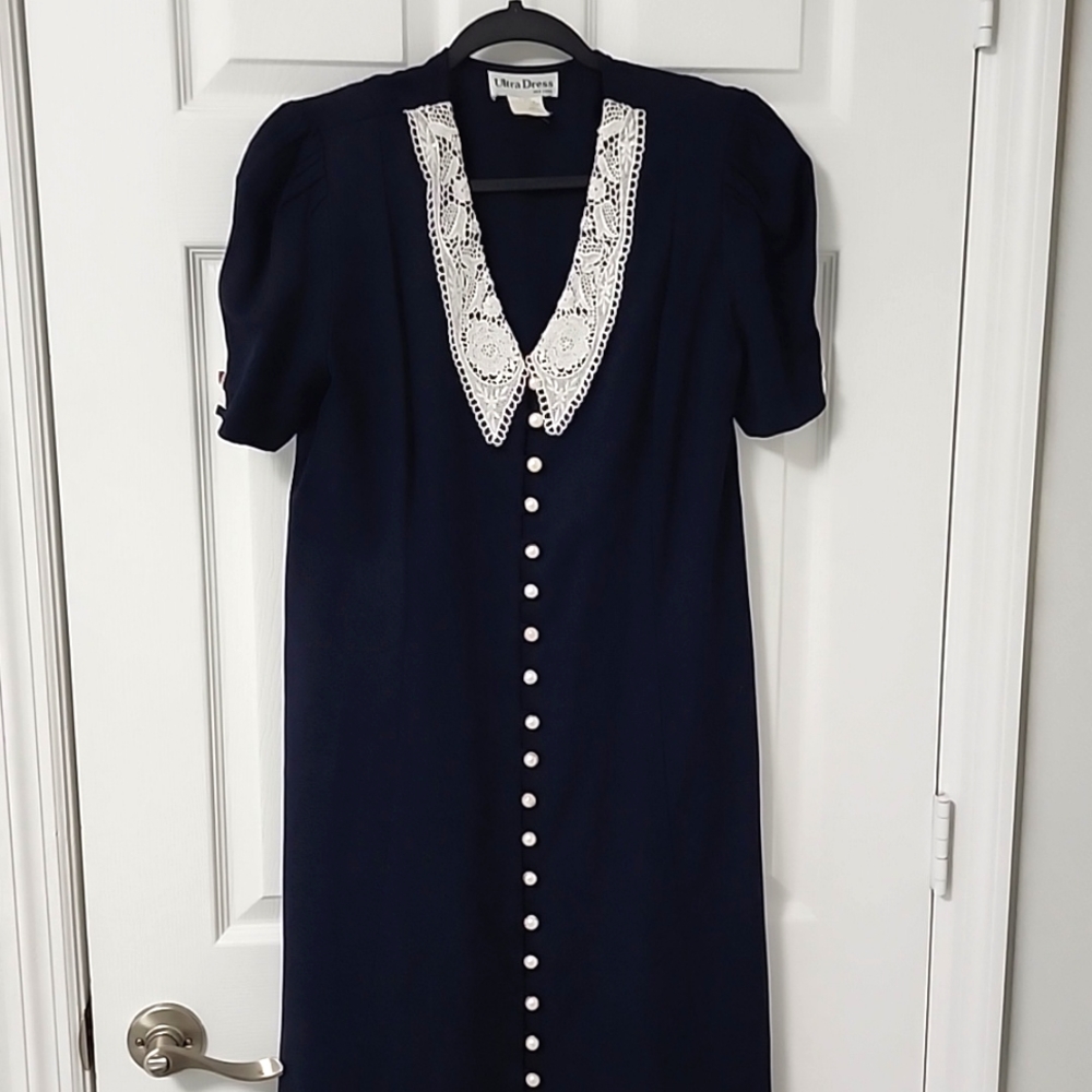 Navy Blue Dress